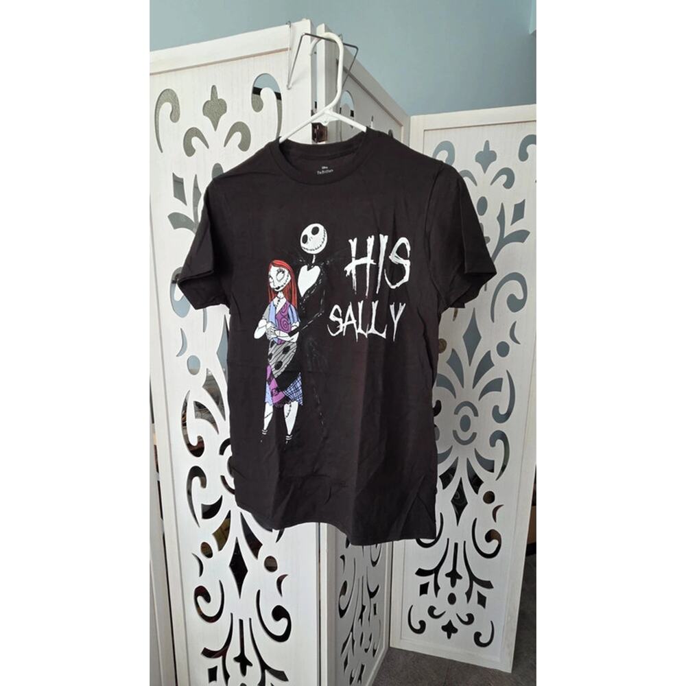 Nightmare Before Christmas His Sally Tee Mens Small Disney Jack Skellington